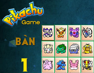 Tải game Pikachu cổ điển 9 cấp độ